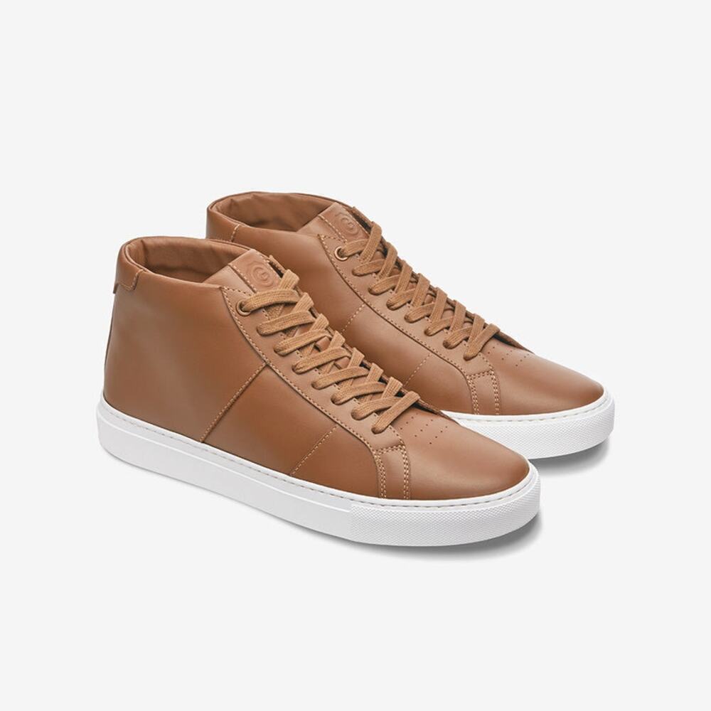 Greats The Royale High Men’s Lace Up Leather Bootie Size 8 Made in Italy
